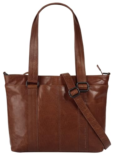 Cabas en cuir véritable Spikes & Sparrow femme : le sac idéal du bureau aux sorties