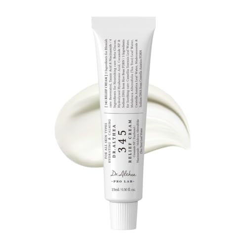 Dr.Althea 345 Relief Creme | Feuchtigkeitscreme mit PDRN & Centella | Beruhigende Gesichtscreme fĂĽr empfindliche Haut,15ml