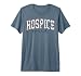Hospice Squad Floral Nurse Week Palliative Care Hospice Aide Premium Tri-Blend T-Shirt