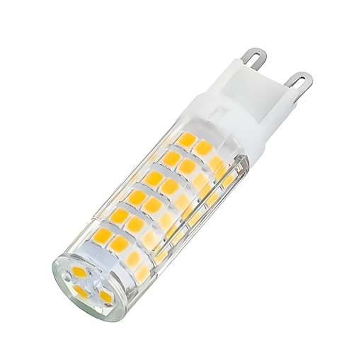 Kit2 Lampada Led Halopim G9 7w P/ Lustre Arandela 110v 220v (BRANCO QUENTE 220V)