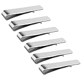 Besonderes Design: Es hakt wegen dem exzellenten Produktdesign fest Ihre Krawatte, befestigt es an der Krawatte auf 2 Punkte. Diese 2 Haken hat den hervorragenden Zusammenhalt, aber nicht so scharf Ihre Krawatten zu schaden