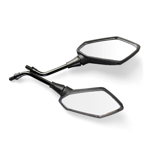 Espejos para motocicleta con visión clara antirreflejos y tornillos de 10mm