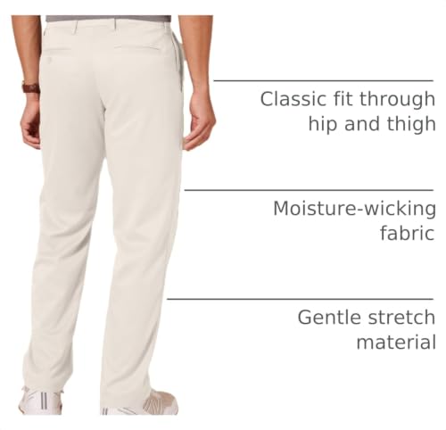 Image of Amazon Essentials Men's Classic-Fit Moisture-Wicking Stretch Golf Pants with Active Waistband (Available in Big & Tall)