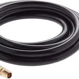 New World Gas Products 3/8-Inch Propane and Natural Gas Hose Assembly with 3/8-Inch Male Pipe Thread X 3/8-Inch Female Pipe Flare, 10ft