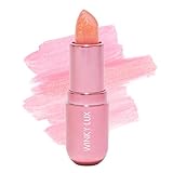 Winky Lux Pink Opal Glimmer Balm – Nourishing pH Lip Balm with Color Changing Pink Tint with Shimmer, Hydrating Ceramides Soften Lips, Raspberry Vanilla Scent