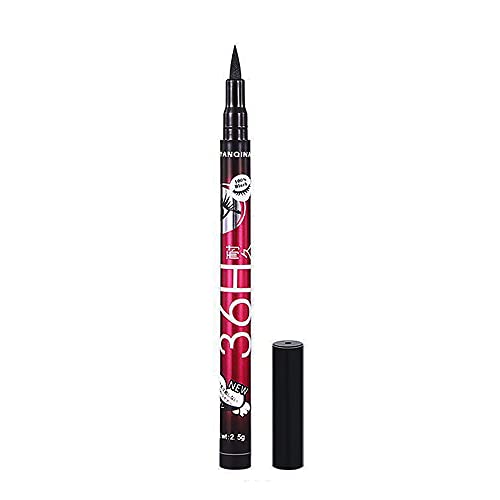 36H Hyper makeup Eyeliner pen, Waterproof liquid Eye Liner, lasting natural No-off makeup Eye Liner Pencil, Pitch Black …