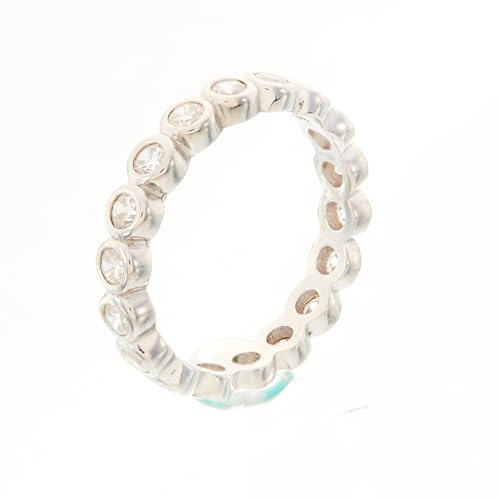 Bague Charming Silver Ring avec zircons : finis les bijoux ternes taille 54