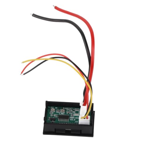 Fydun Digital LED Red Blue Dual Display Voltmeter Ammeter DC0-100V Monitor Tester ABS (50A)