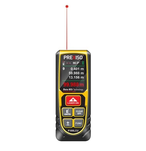 MEDIDOR DE Distancia LÁSER, 100M PXP100LCU - PREXISO