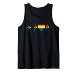 Photo Gallery orgoglio battito cardiaco divertente lgbtq gay lesbiche orgoglioso supporto grafica canotta Photo Gallery orgoglio battito cardiaco divertente lgbtq gay lesbiche orgoglioso supporto grafica canotta