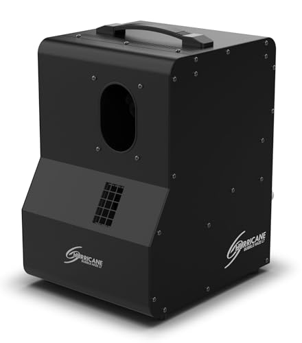 Paquete Audiosavings: Máquina de humo y burbujas Chauvet DJ Hurricane Bubble Haze LT + 1 galón de líquido para humo HFG miniatura 5