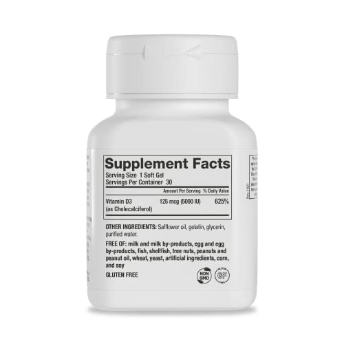 Omegaxl Joint Support Supplement - Natural Muscle Support, 60 Softgels & Vitaminxl D3 High Potency Daily Vitamin D 5000 Iu 125Mcg Immune Support Supplement (30 Softgels) #TOP6