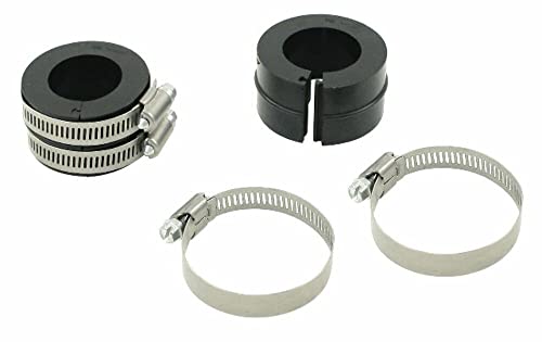 Dual Port Intake Boots, Split Design, with Clamps, Pair, Compatible with Dune Buggy