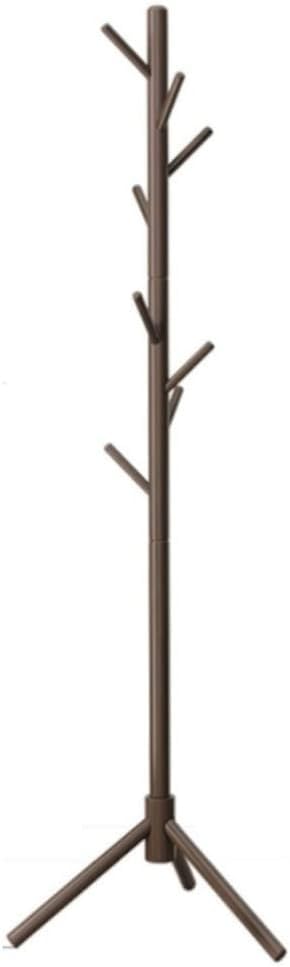 Porte-manteau sur pied bambou ELzEy arbre de cintre meuble rangement chambre