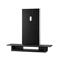 朝日木材　40～65V型対応壁寄せラック AS-WG1200-DB テレビ台 楽天市場】《朝日木材加工》壁寄せフロアスタンド 40～65V型用