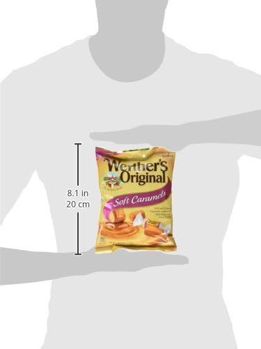 WERTHER'S ORIGINAL SOFT CARAMELS 4.51oz PACKAGE - 4