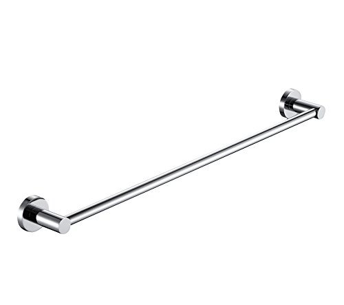 BOOKARROW Toallero de 50 cm, montaje en pared, cromado, para baño, cocina o dormitorio, B39812