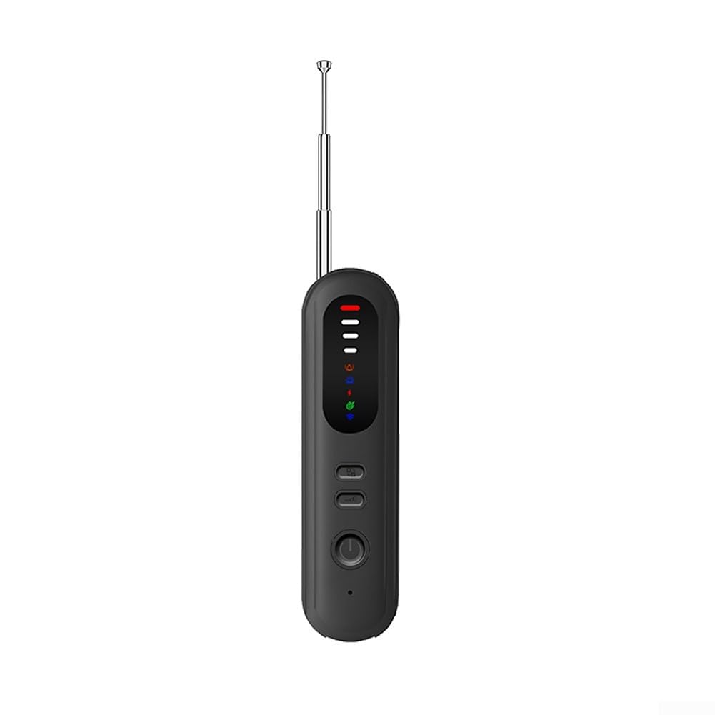 Detector de Dispositivo Oculto con Escáner de Señal Infrarroja y RF para Localización GPS y Detección de Cámara Inalámbrica, Sensibilidad Ajustable para Protección de Privacidad