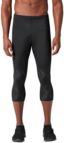 CW-X Men's Stabilyx 3/4 Compression Tights, 225806