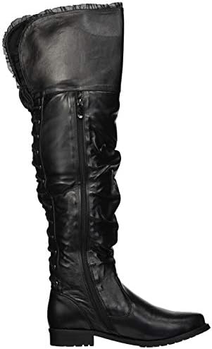 Ellie Shoes Women's 181-TYRA Over The Knee Boot, Black, 8 M US | Image 5