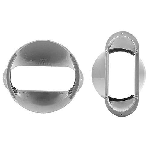 TONGXU Adaptador de Tubo de Escape para Aire Acondicionado Portátil Conector de Tubo de Manguera de Escape Adaptador de Ventana Diámetro 15cm para Casas RV Interiores Exteriores