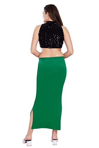 Image of RANI SAAHIBA Women's Stretchy Slim Fishcut Petticoat Cotton Shapewear