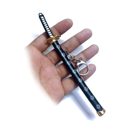 Image of GULLI BULLI UNSHARPED Metal KATANA Keychain with cover - Multicolor
