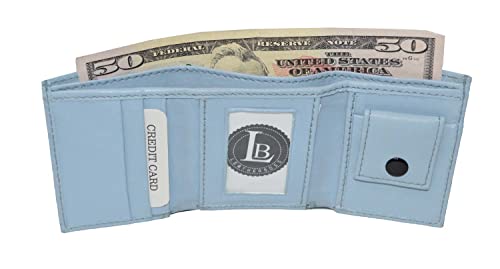 LB LEATHERBOSS Small compact kids baby trifold Wallet3
