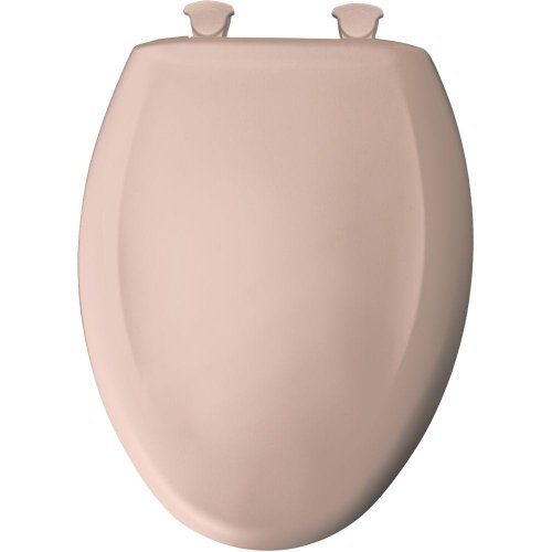 Bemis 1200SLOWT 063 Lift-Off Plastic Elongated Slow-Close Toilet Seat, Venetian Pink