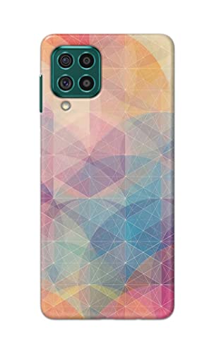 Image of Printed Hard Back Cover Case for Samsung Galaxy F62 | Samsung Galaxy M62 Back Cover (Crumpled Paper Design) -1803