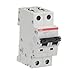Circuit Breaker; Miniature; DIN Rail Mount; K Curve; 2 Pole; 3A