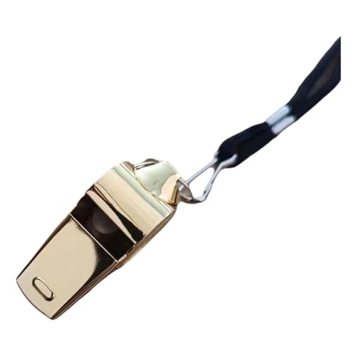 Silbatos deportivos de acero inoxidable con cordón miniatura 1