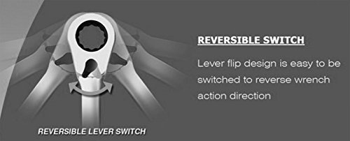 Mobarel - Reversible Combination Ratcheting Wrench - 6 Mm #TOP1