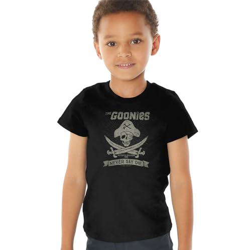 Popfunk The Goonies Never Say Die Kids T-Shirt for Youth Toddler Boys and Girls