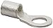 Uninsulated Ring Terminal, 4 Wire Size, 5/16" Stud Size, 0.649" Width, 1.311" Length