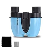 10x25 HD Fernglas,Wasserdicht Feldstecher für Kinder und Erwachsene,Tragbar Kinder Ferngläser für Vögel Beobachten/Schau das Spiel/Reise