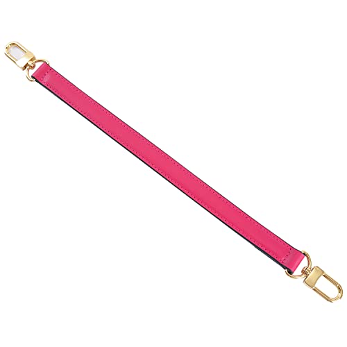 Image of Genuine Leather Plain Strap Replacement Top Handle Leather Strap for Handbag (Rose, 26 in)