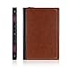 MOSISO Compatible with MacBook Pro 16 inch Case 2025-2021 M4 A3403 A3186 M3 A2991 M2 A2780 M1 A2485/2019 2020 A2141,PU Leather Laptop Sleeve Vintage Retro Zippered Portfolio Protective Cover,Brown