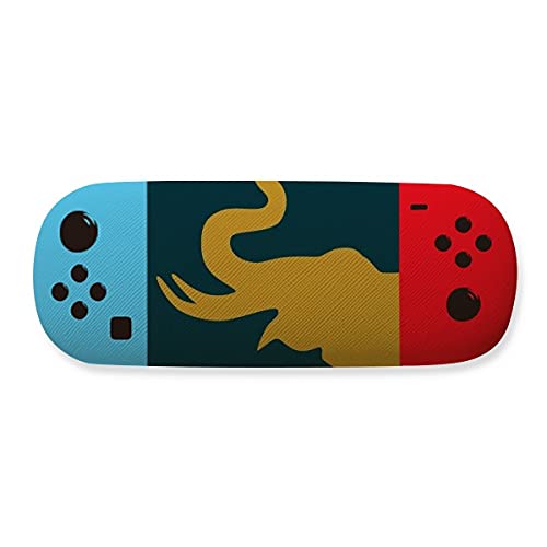 Étui de rangement pour lunettes éléphant contre les rayures sur le bureau