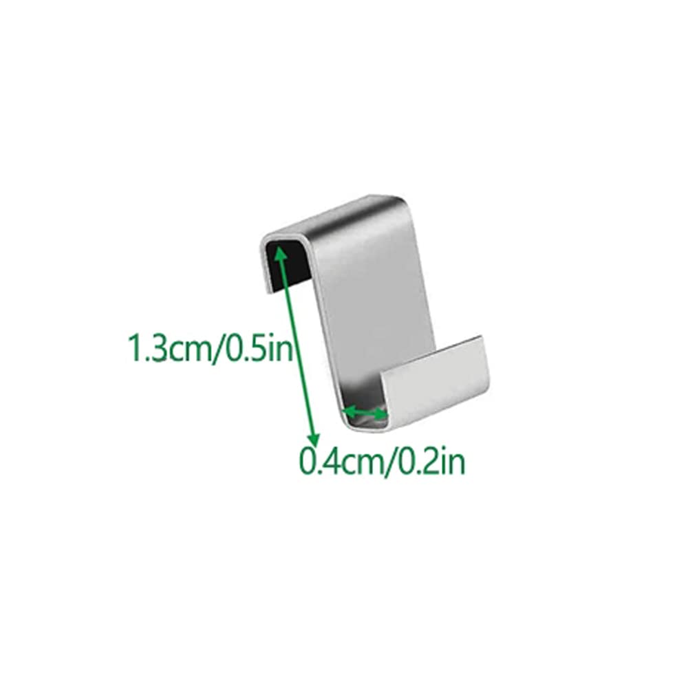 Kit Clip Per Serra Da 300 Pezzi - Fissaggi In Plastica Verdi Con Rondelle E Angolari Per Tunnel E Isolamento - 2