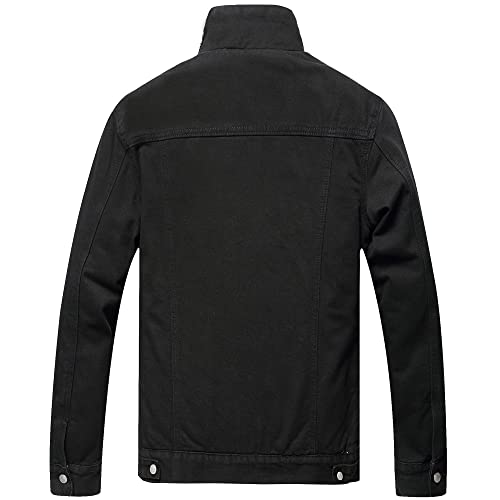 Lzler Men'S Fleece Jean Jacket Winter Cotton Sherpa Lined Denim Fur Trucker Jacket thumb #1