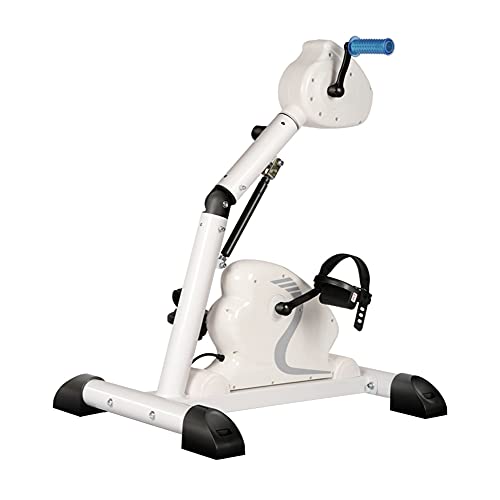 Image of Folding Electric Pedal Exerciser Bike Rehabilitation Machine for Hand, Arm, Knee & Leg Exercise Peddling Machine with LCD Display Adjustable