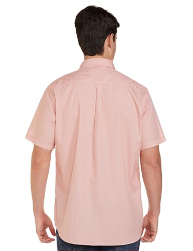Image of Van Heusen Casual Printed Shirt for Men| Premium Cotton| Half Sleeves| Slim Fit |Breathable Fabric