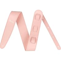 Double-sided microfiber vegan leather Emulates softness and broken-in feel of authentic leather Added layer of padding for comfort Ladder-style adjustment tail
