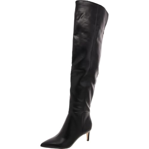 Nine West Women's Sensa Over-The-Knee Boot, Black Smooth 001, 8 by Nine West - Used condition - CA$97.70