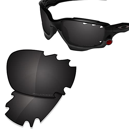 Image of SAUCER Premium Replacement Lenses & Rubber Kits for Oakley Jawbone Vented Racing Jacket (Low Bridge Fit) | UV400 Protection