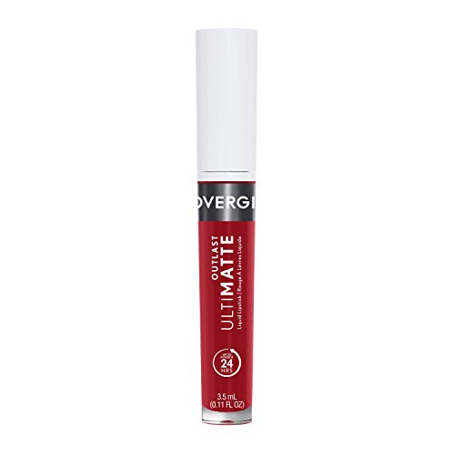 COVERGIRL COVERGIRL Outlast Ultimatte One Step Liquid Lip Color, Wine O Clock, Wine O Clock, 0.12 Fl Ounce