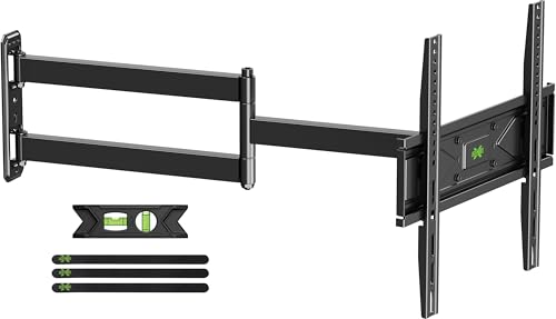 USX MOUNTテレビ壁掛け金具 長いアーム26-70インチ 中型 上下＆左右＆前後調節可能 移動式 壁掛け金具 tv壁掛け 耐荷重36kg VESA最大400×400mm対応 フルモーション式テレビかべかけ金具 アーム