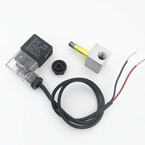 NUHFUFA Mute Ölfreier Luftkompressor Magnetventil Einwegeventil Abluftventil Teile Cover