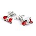 Cufflez Cufflinks – Manschettenknöpfe, das MUSS zu jedem Outfit – Roter Motorroller